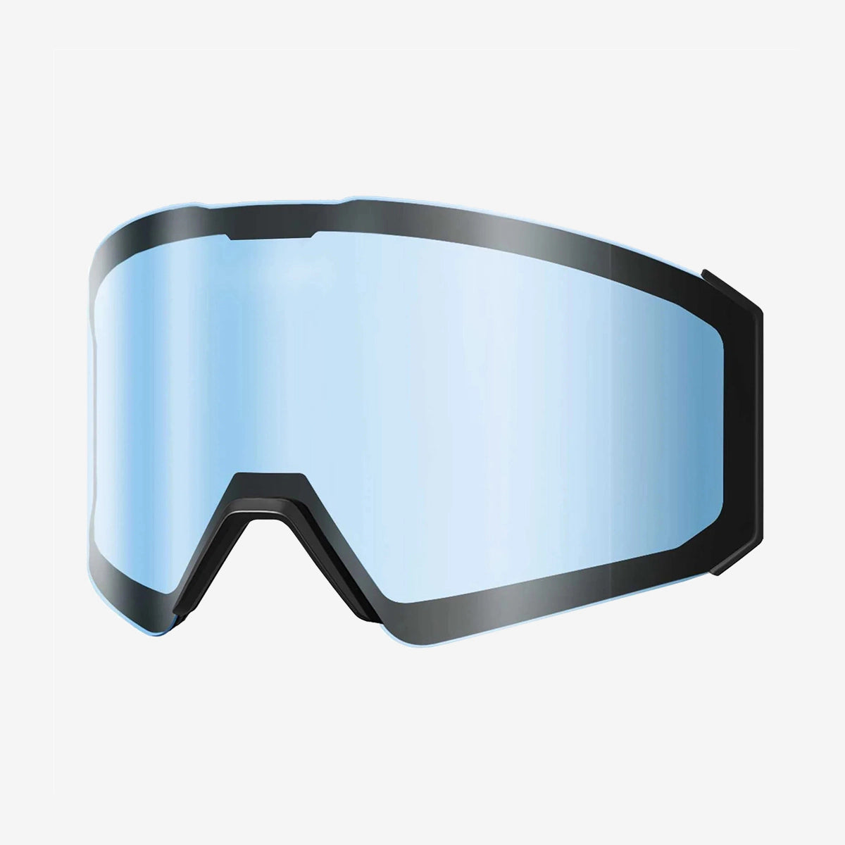 Outdoor Master Ski Goggles Falcon Replacement Lens, Magnetic Easy Lens Swap, Anti Fog, Wide Feild Of Vision, Light Blue