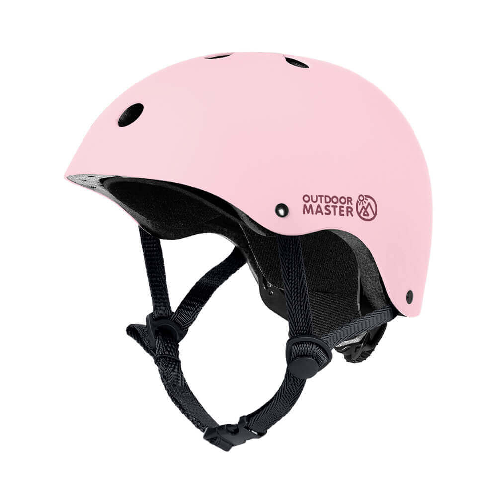 light pink helmet