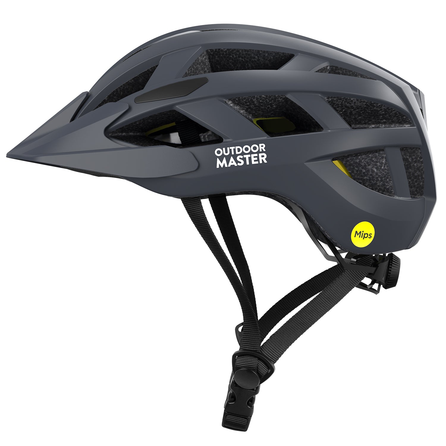 dark grey bike helmet