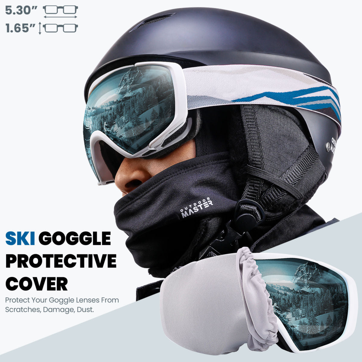 mirrored ski goggles cheap