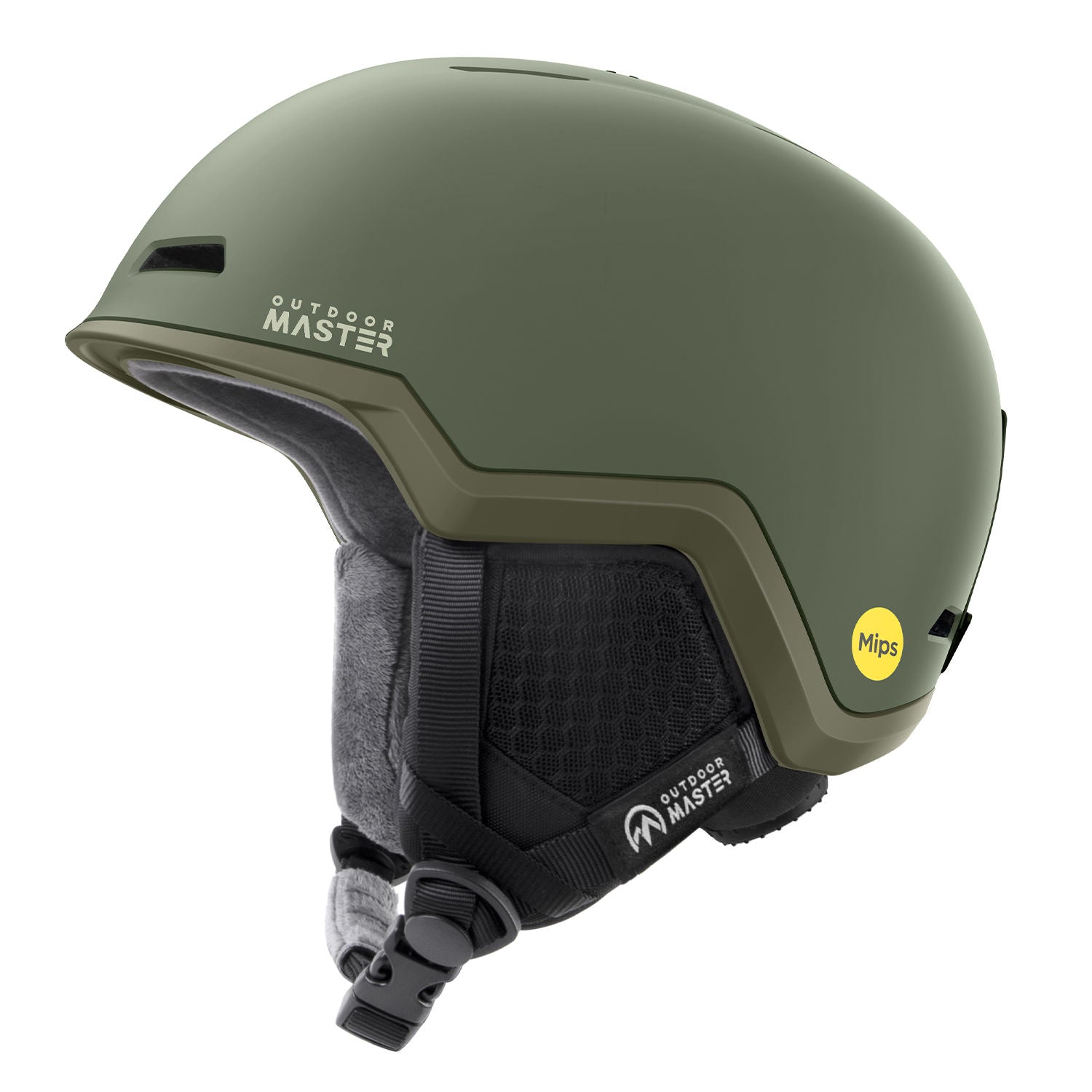ski helmet green