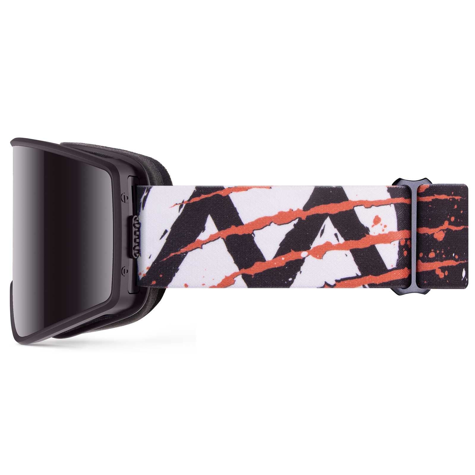 cylindrical ski goggles