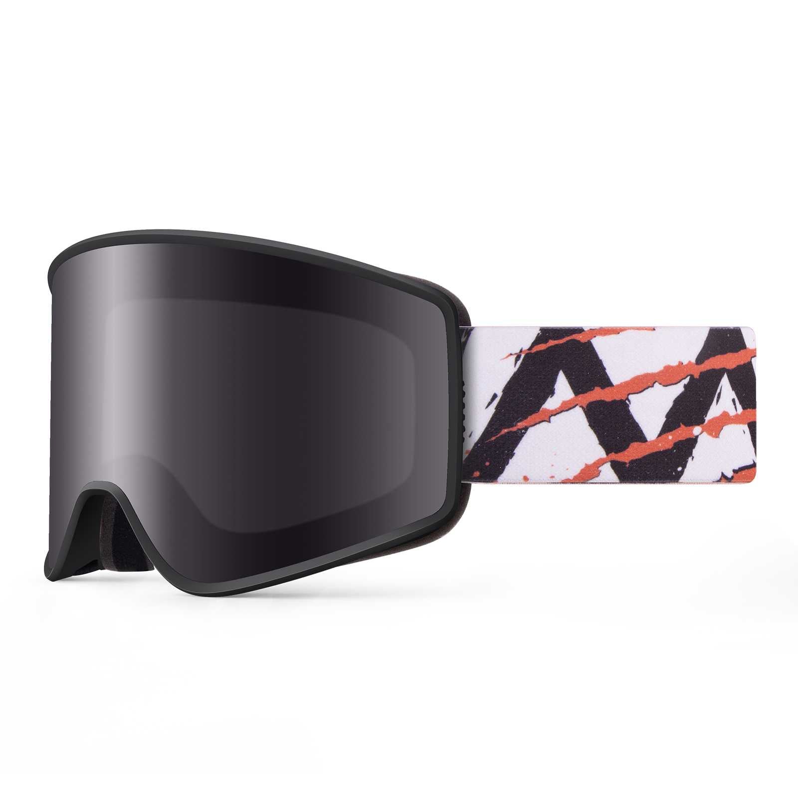 cylindrical snow goggles