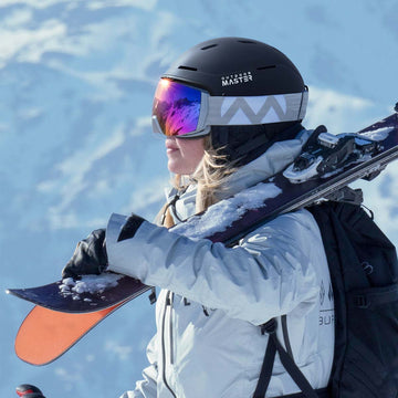 Smaragd-Skihelm
