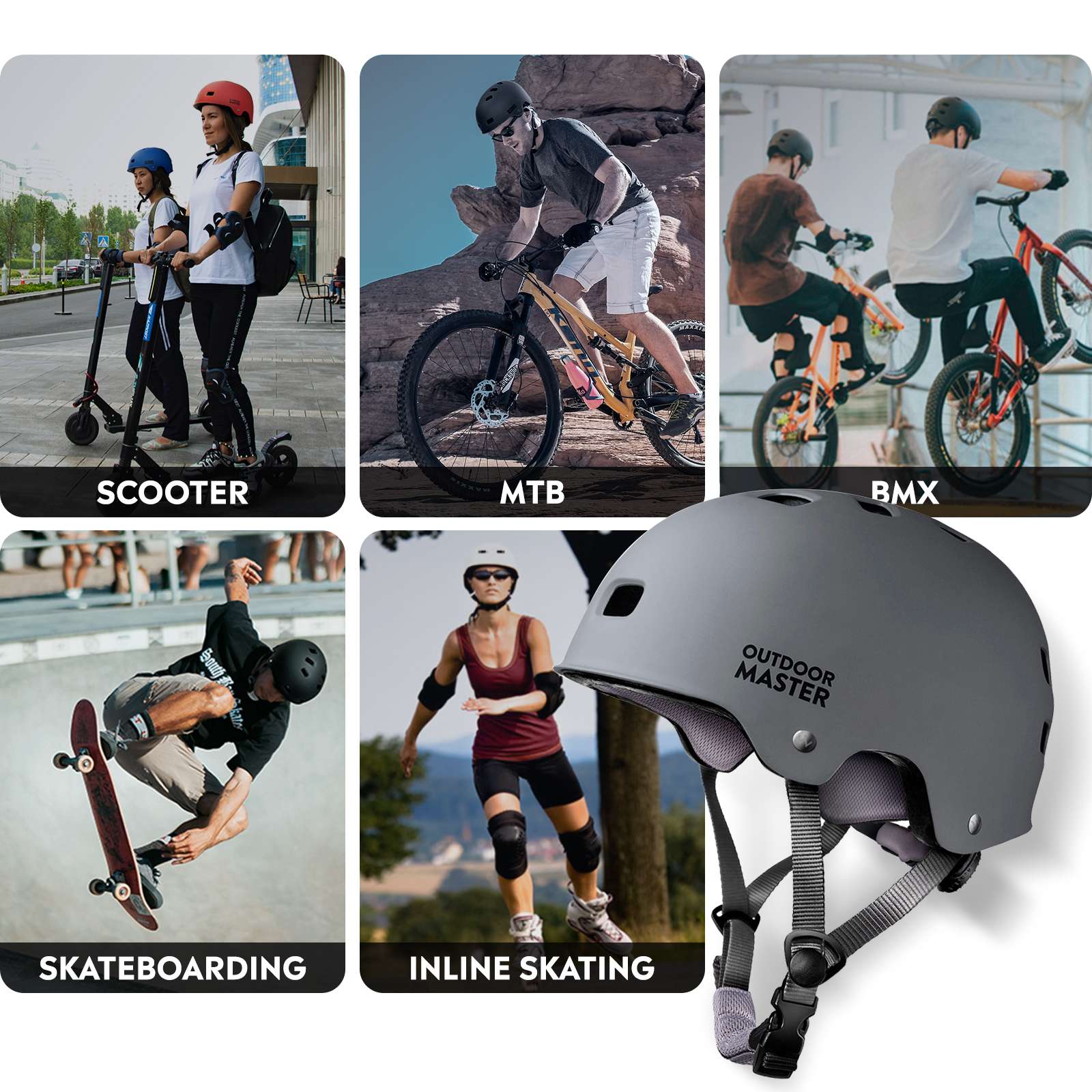 inline skating helmet