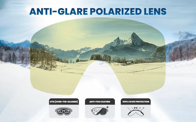 Ski Goggles Tech: Outdoor Master Polarized Lens