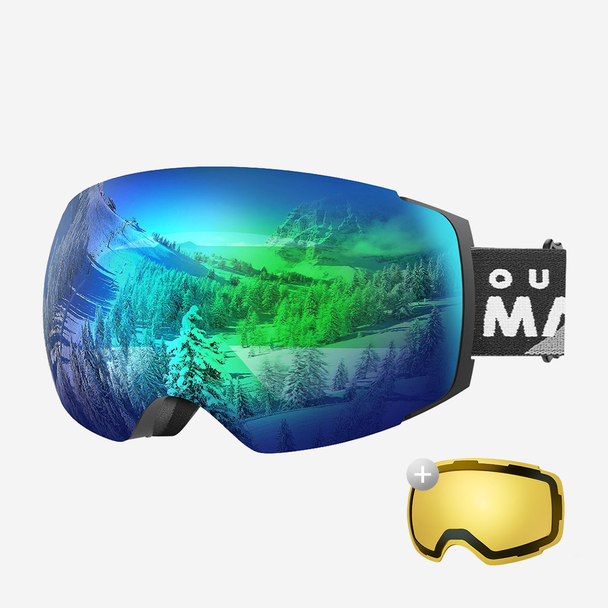 PRO Snow Goggles + Lens Bundle