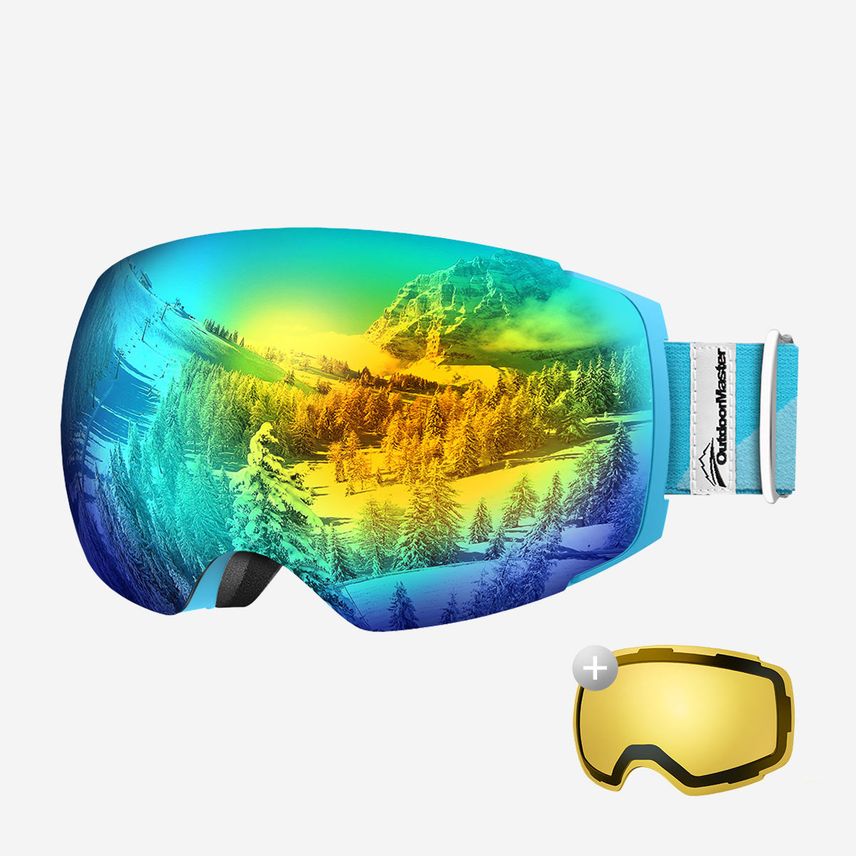 PRO Snow Goggles + Lens Bundle