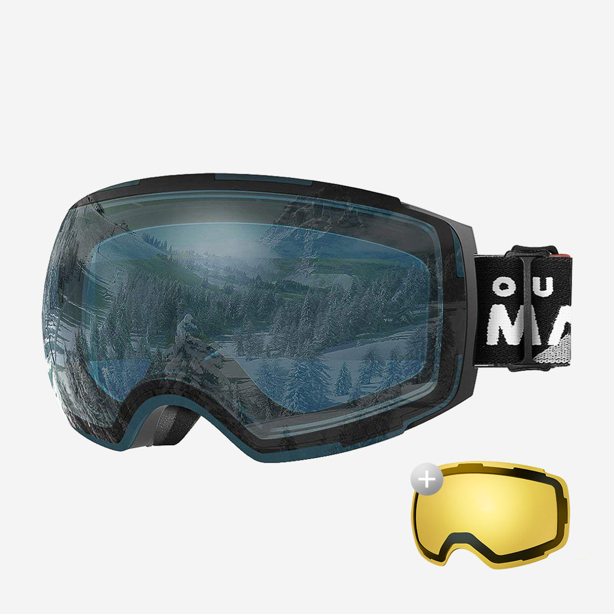 PRO Snow Goggles + Lens Bundle