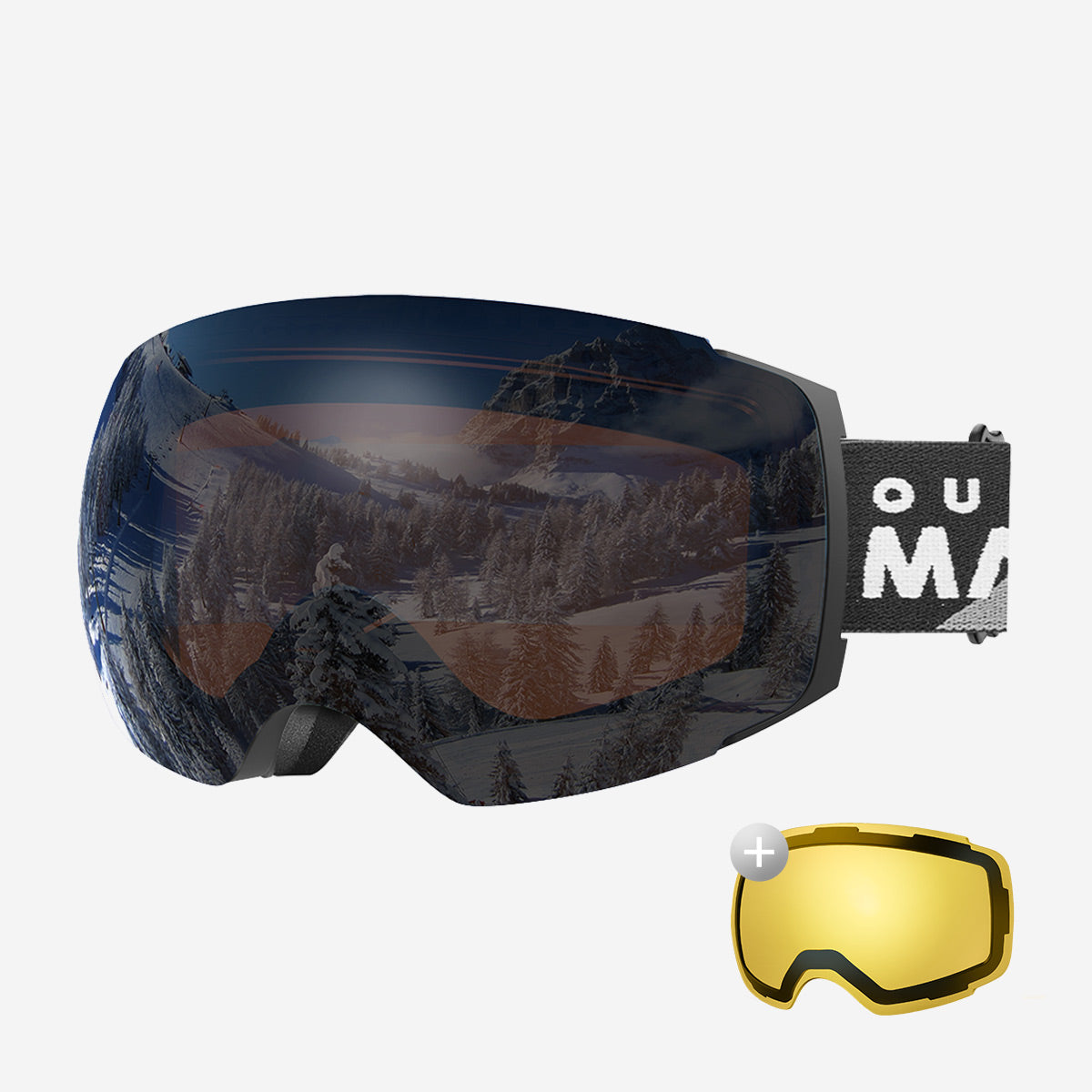 PRO Snow Goggles + Lens Bundle