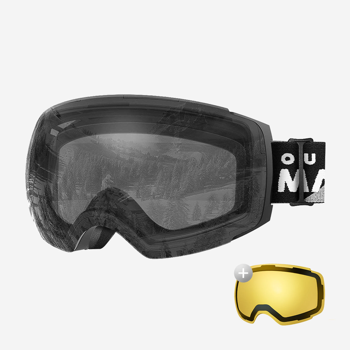 PRO Snow Goggles + Lens Bundle