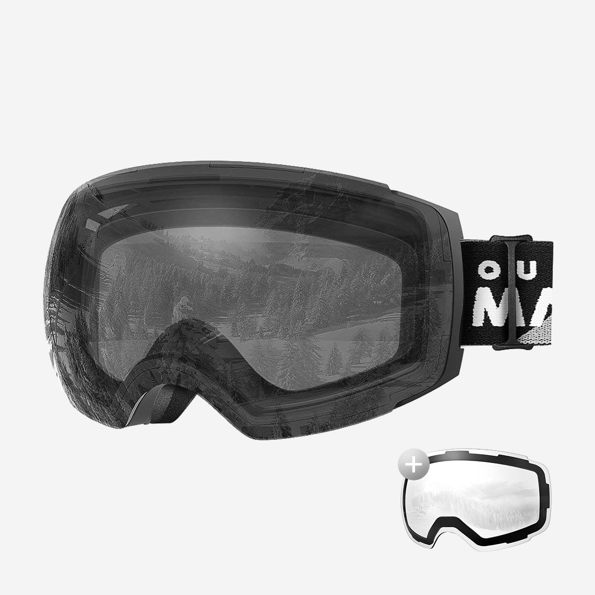 PRO Snow Goggles + Lens Bundle