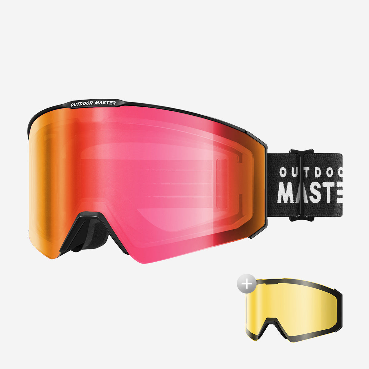 zeiss goggles FALCON Cylindrical Ski Goggles with Zeiss Lens - Anti-Fog & UV Protection