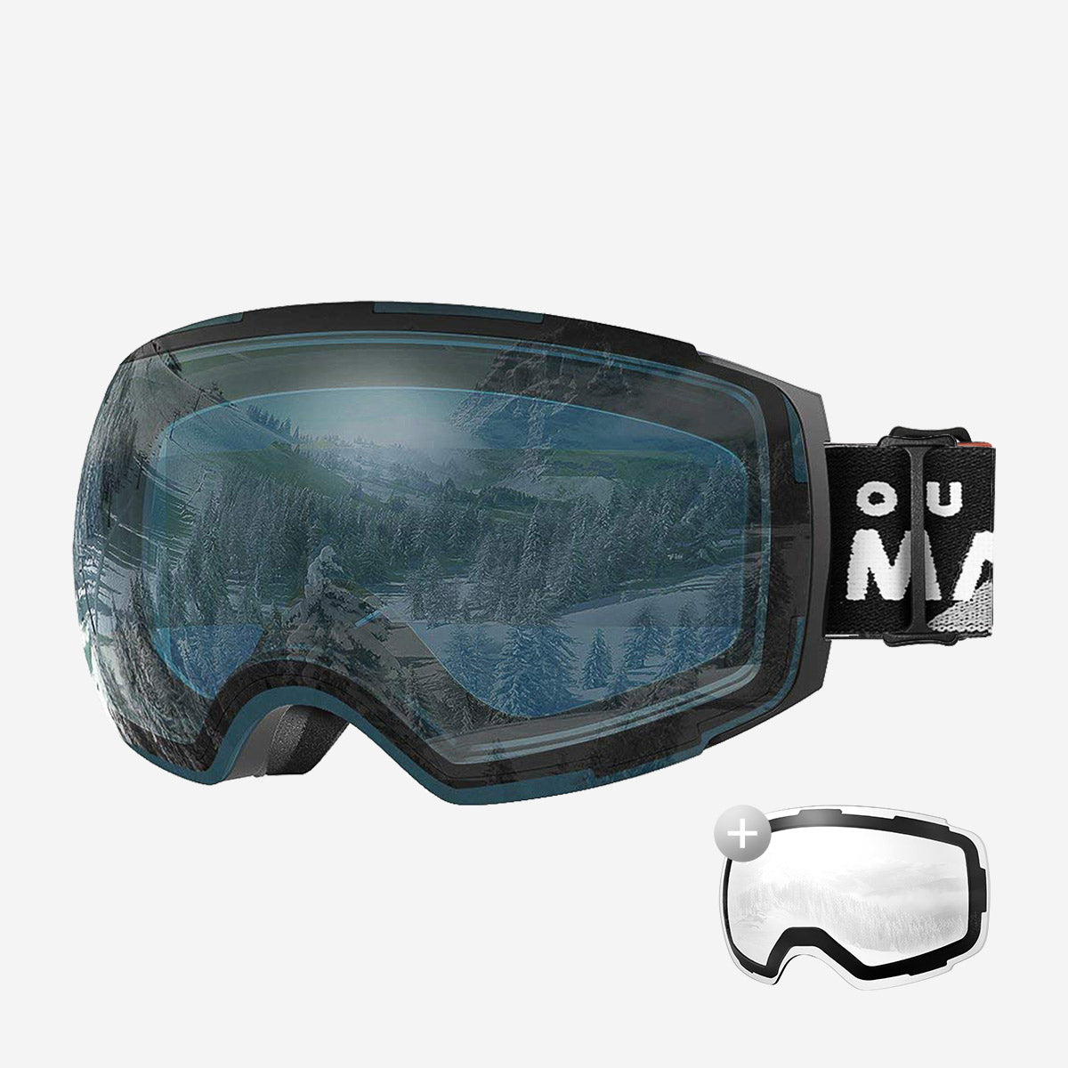 PRO Snow Goggles + Lens Bundle