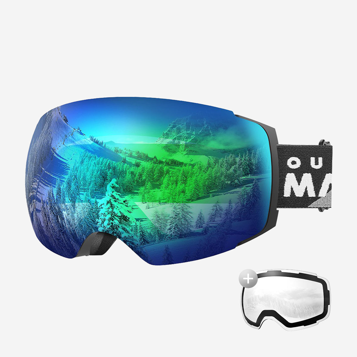 PRO Snow Goggles + Lens Bundle