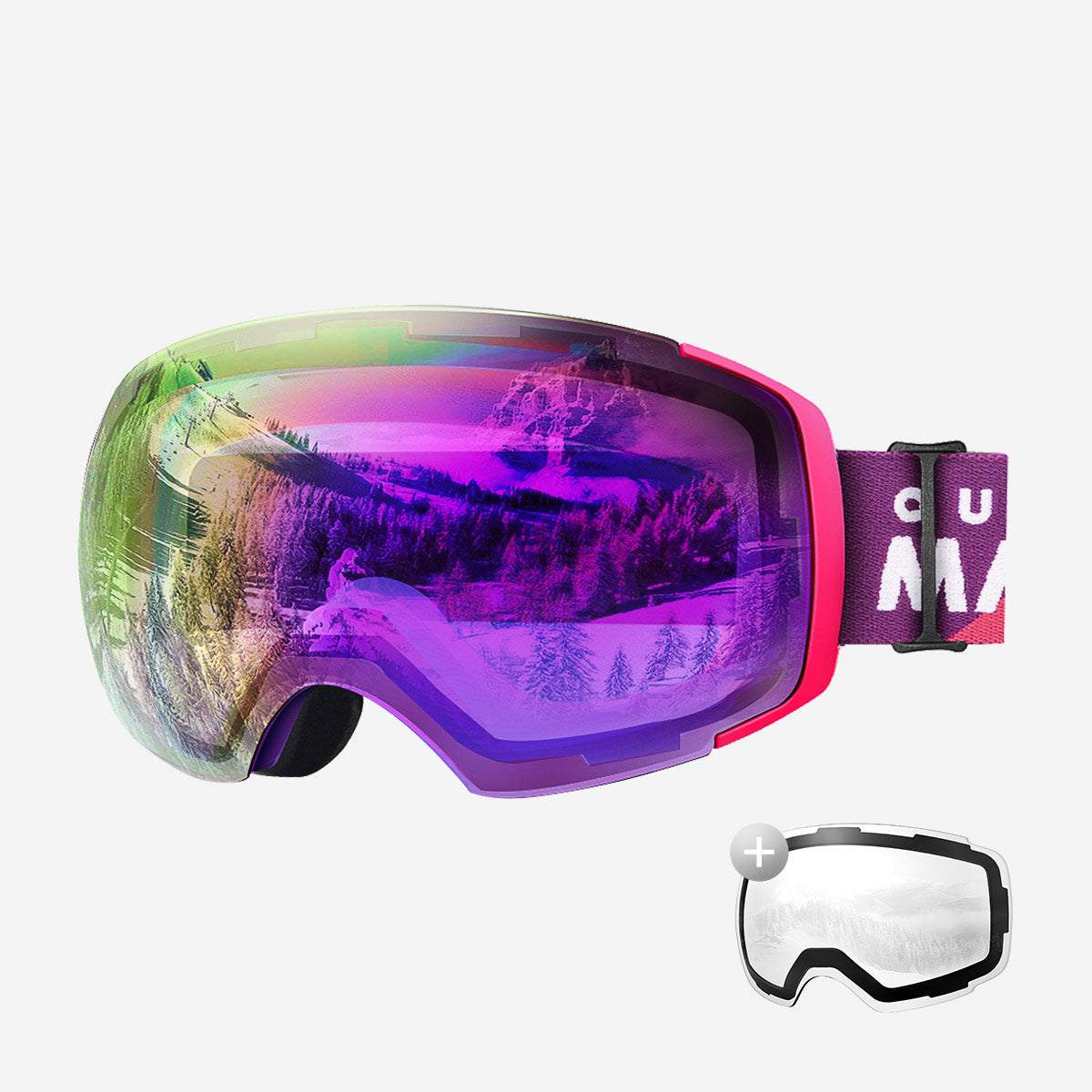 PRO Snow Goggles + Lens Bundle