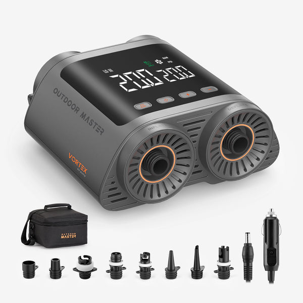 VORTEX電動SUPポンプ – 12V/15.8V電源とワンタッチコントロールを備え