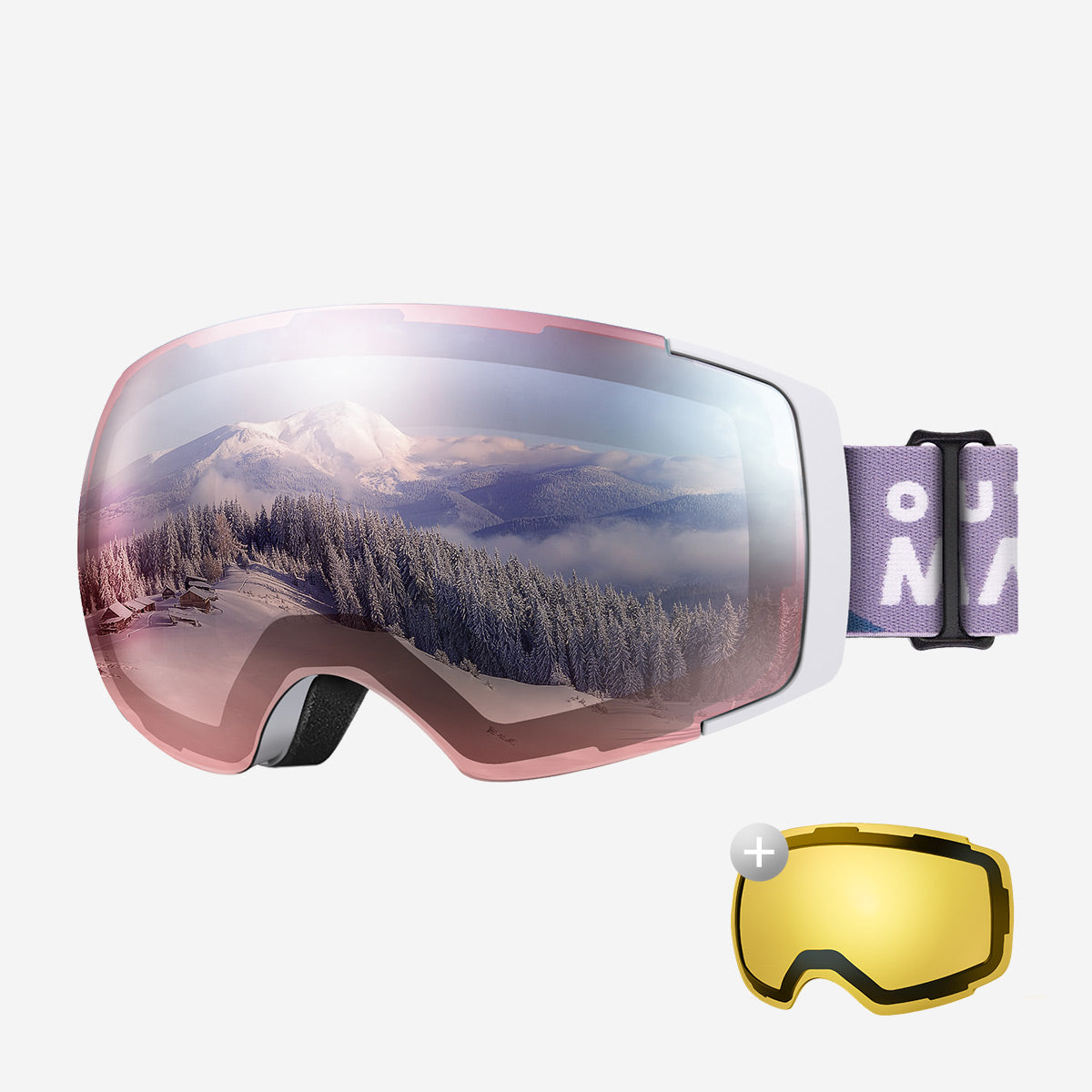 PRO Snow Goggles + Lens Bundle