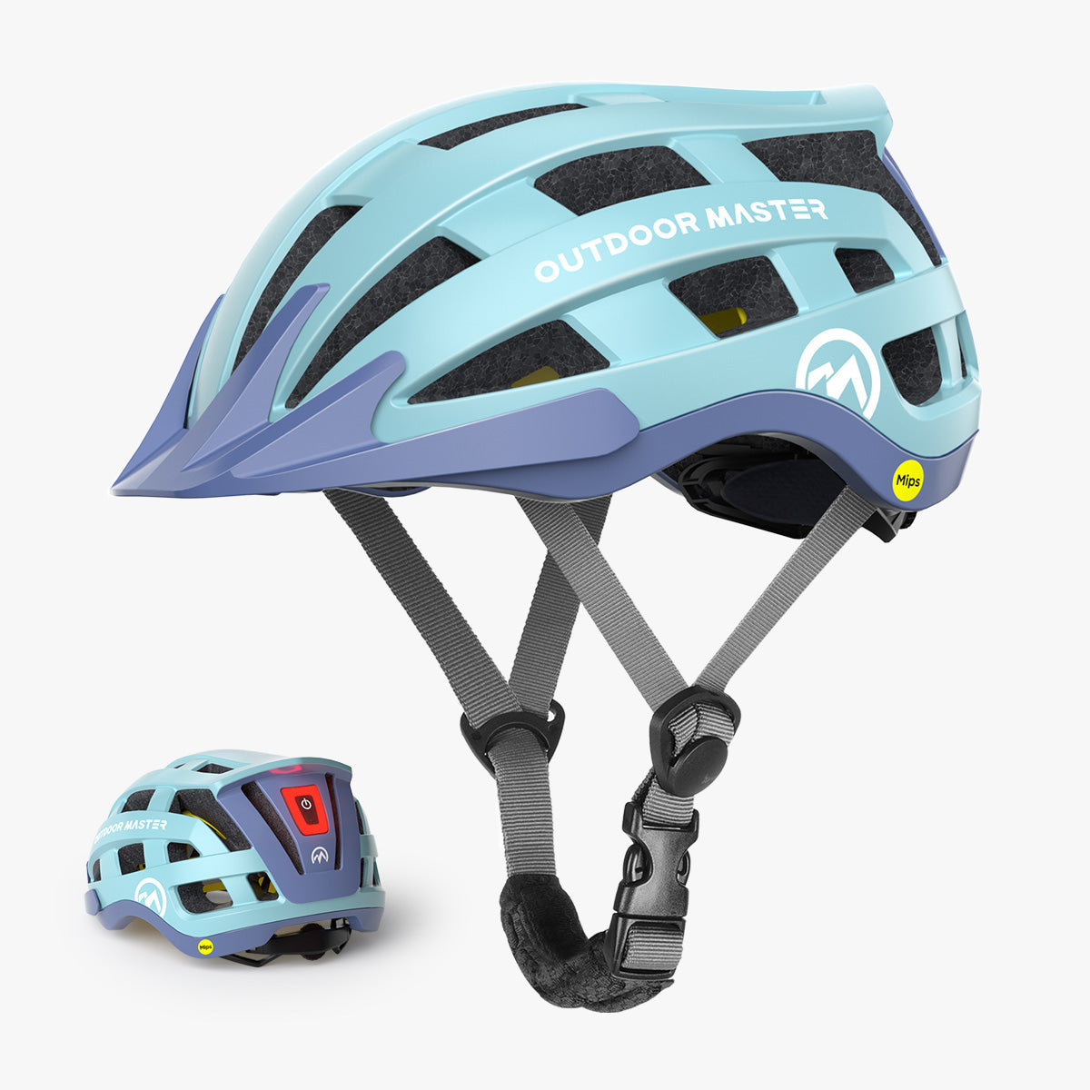 Cycling Helmet with MIPS & LED Light – GEM 2 by OutdoorMaster®