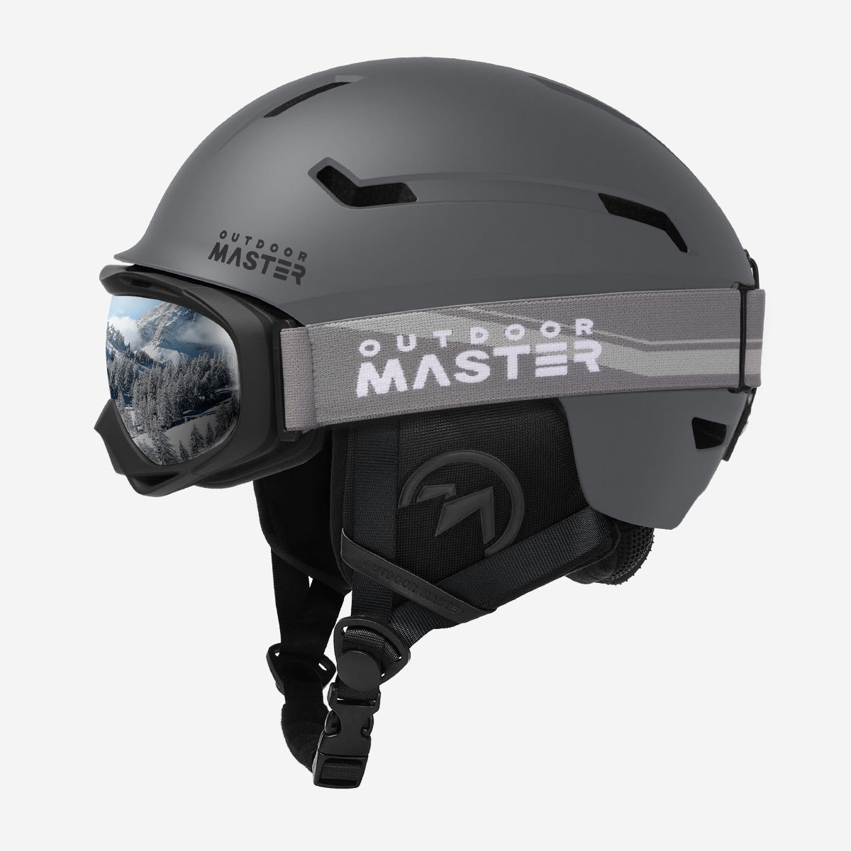OutdoorMaster DEER スキーヘルメットバンドル