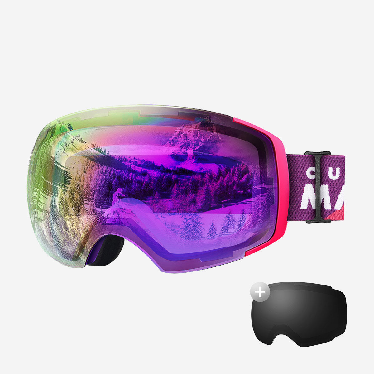 PRO Snow Goggles + Lens Bundle