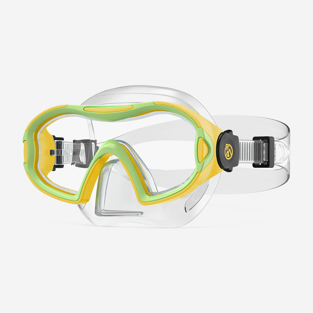 Stingray Kids Swim Goggles, Yellow