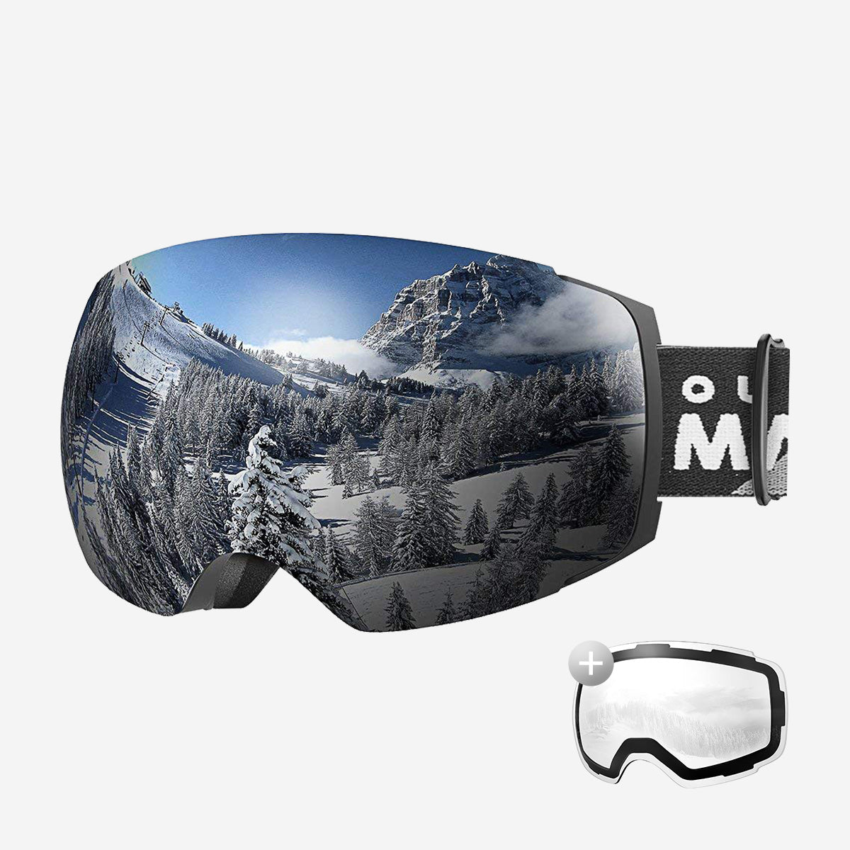 PRO Schneebrille + Objektiv-Paket 