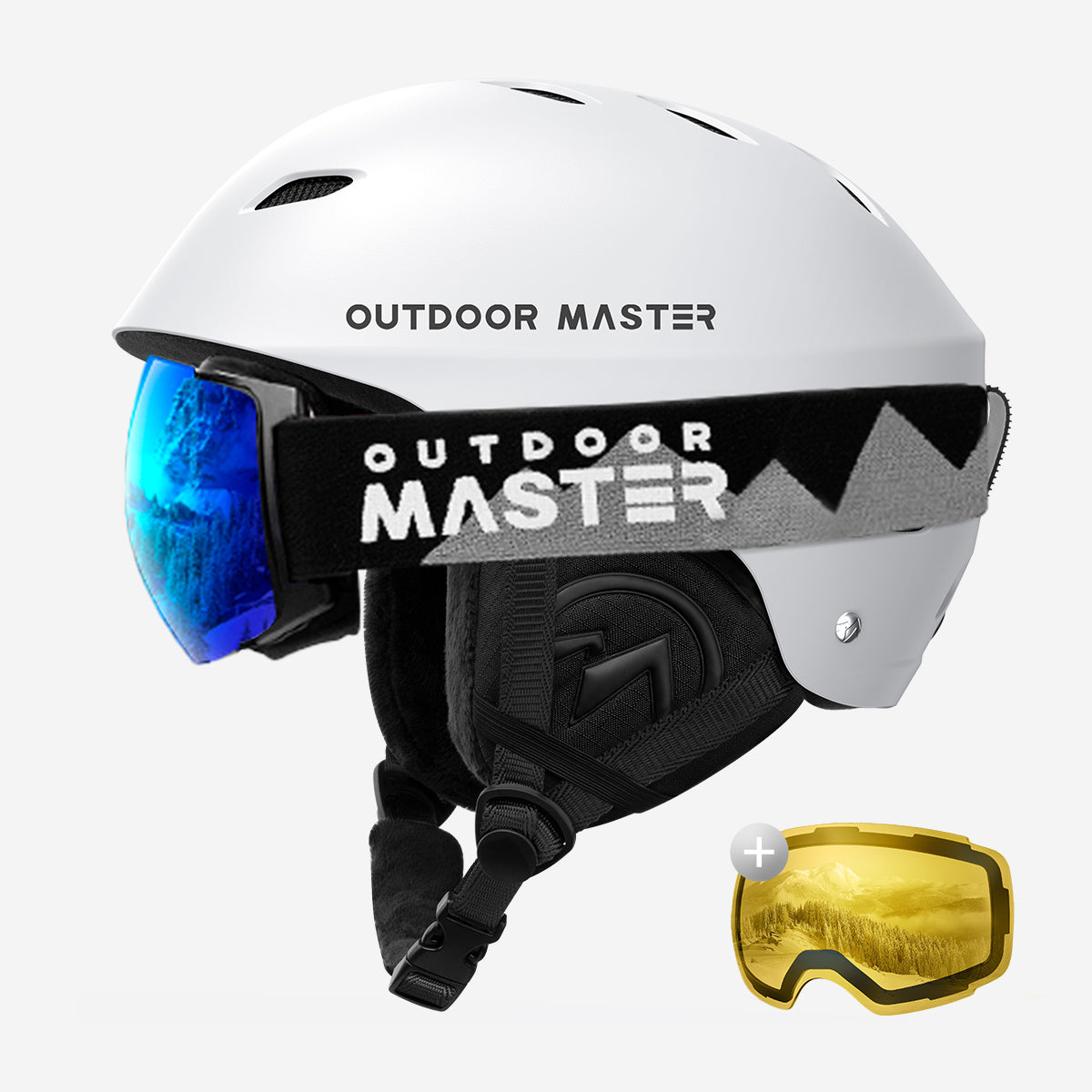 Bundle Sale - Pro Goggle + Lens + Kelvin Helmet