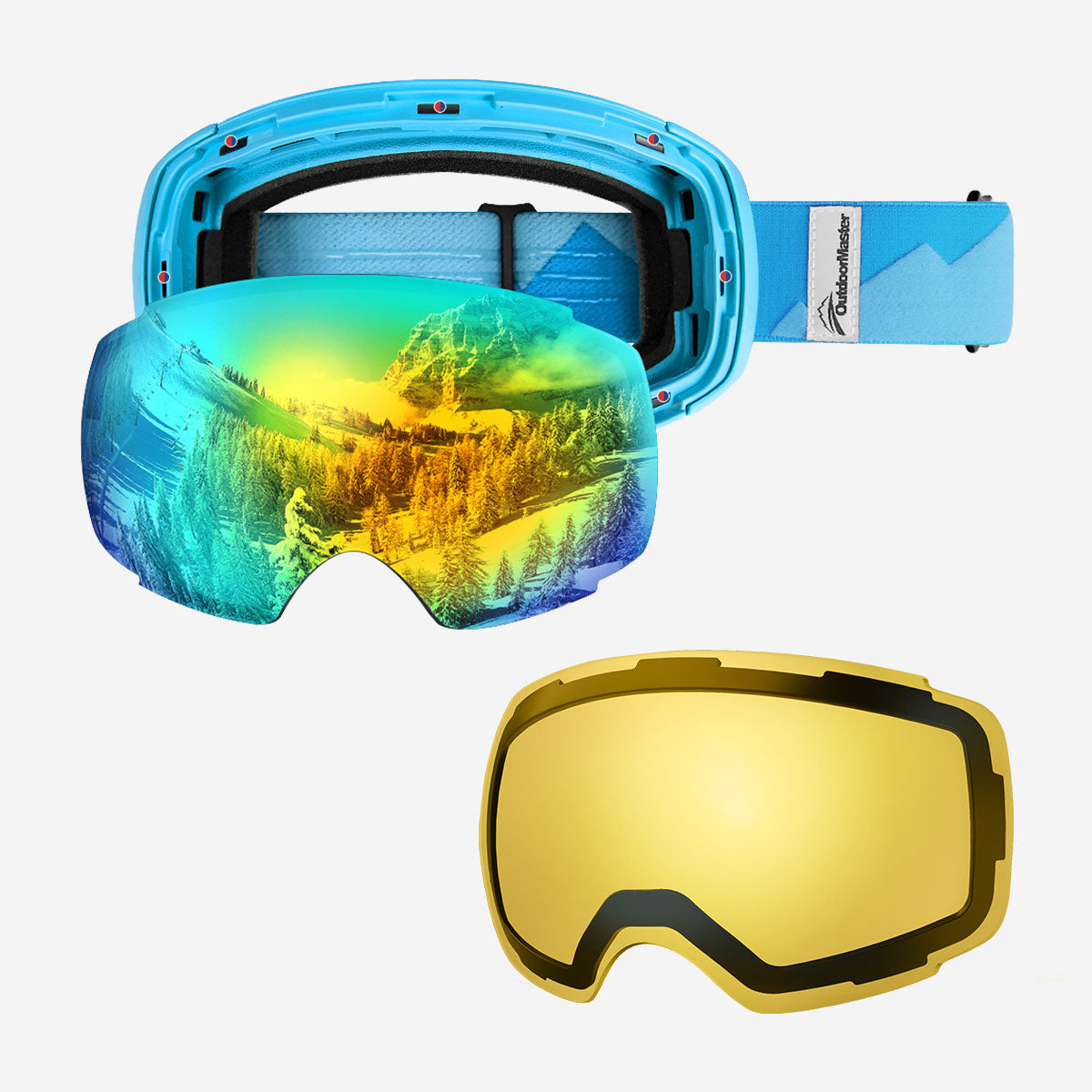 PRO Snow Goggles + Lens Bundle