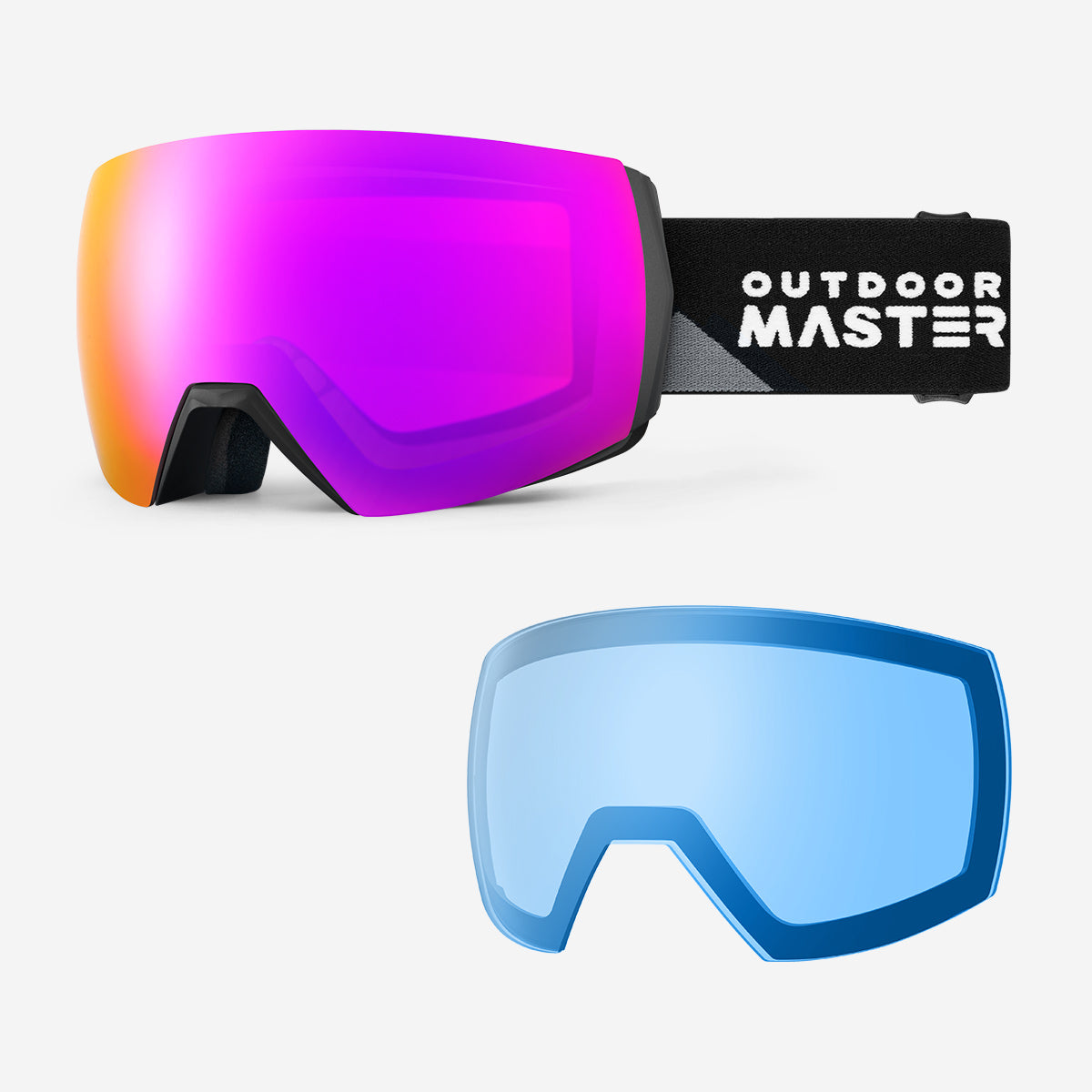 ULTRA Schneebrille + Objektiv-Paket 