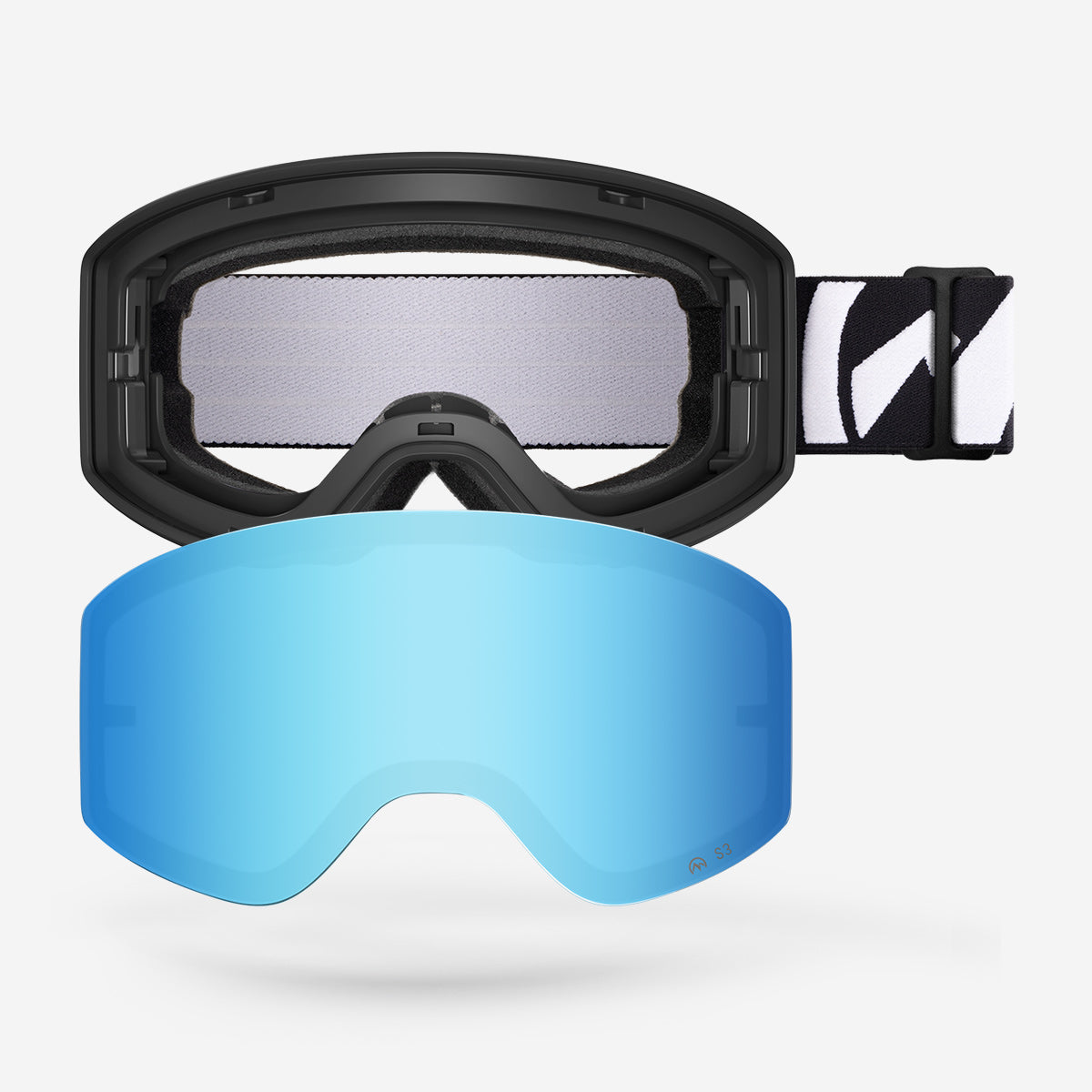 Zylindrische Schneebrille PULSE 