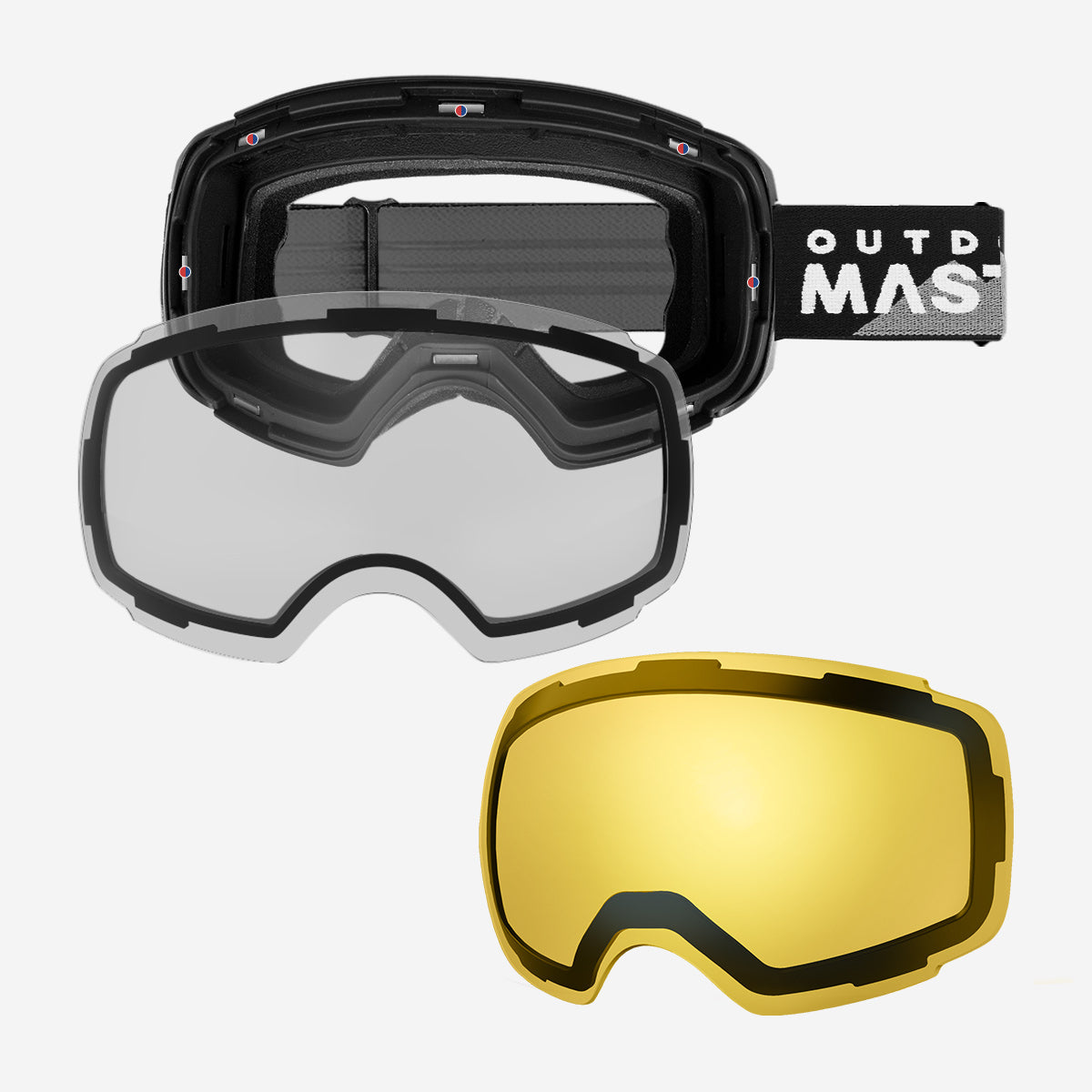 PRO Snow Goggles + Lens Bundle