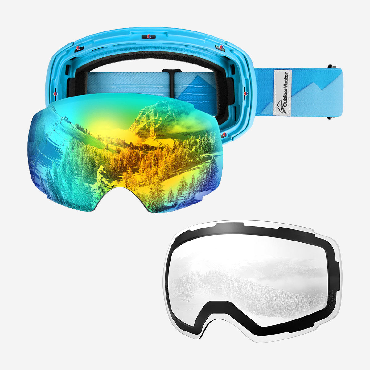 PRO Snow Goggles + Lens Bundle