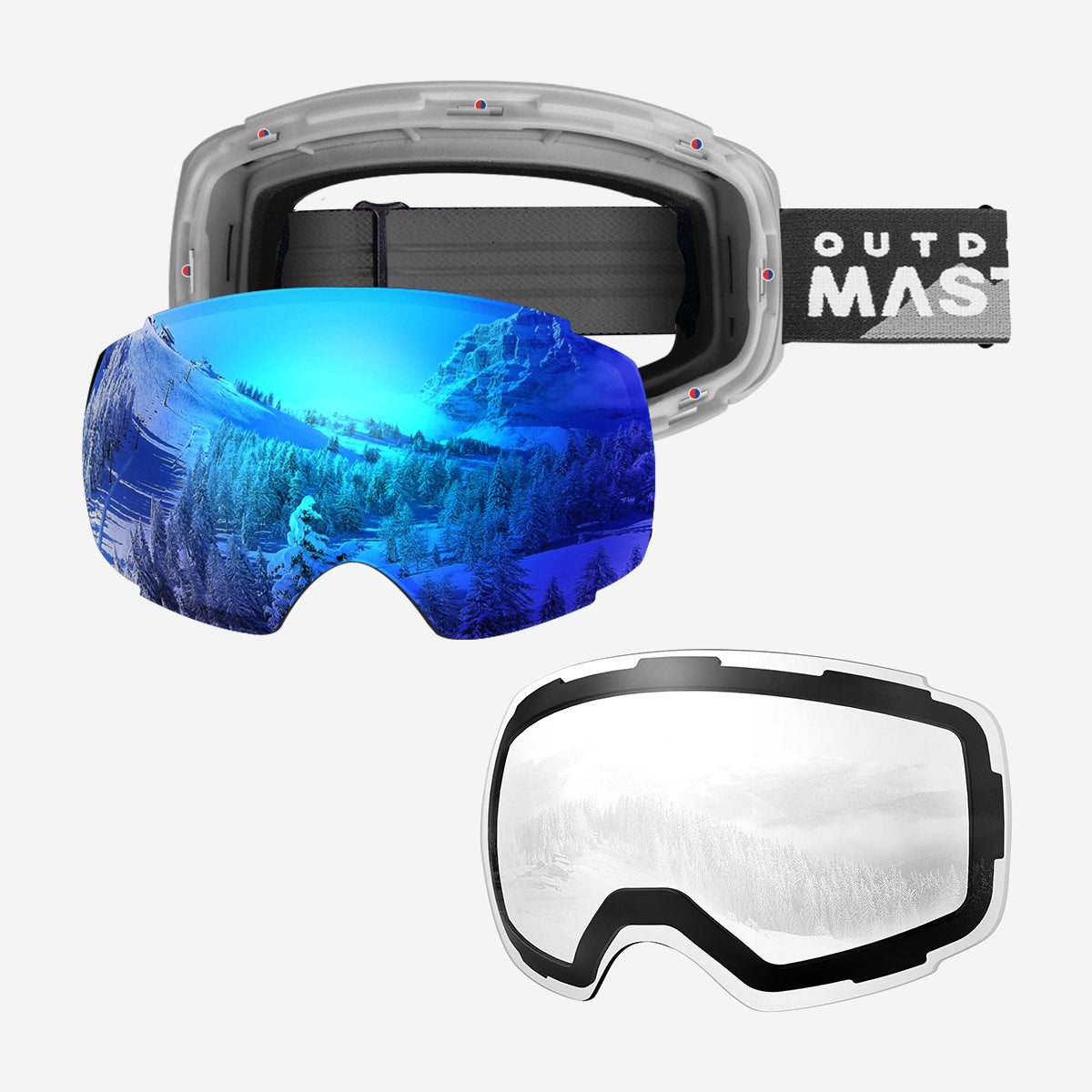 PRO Snow Goggles + Lens Bundle