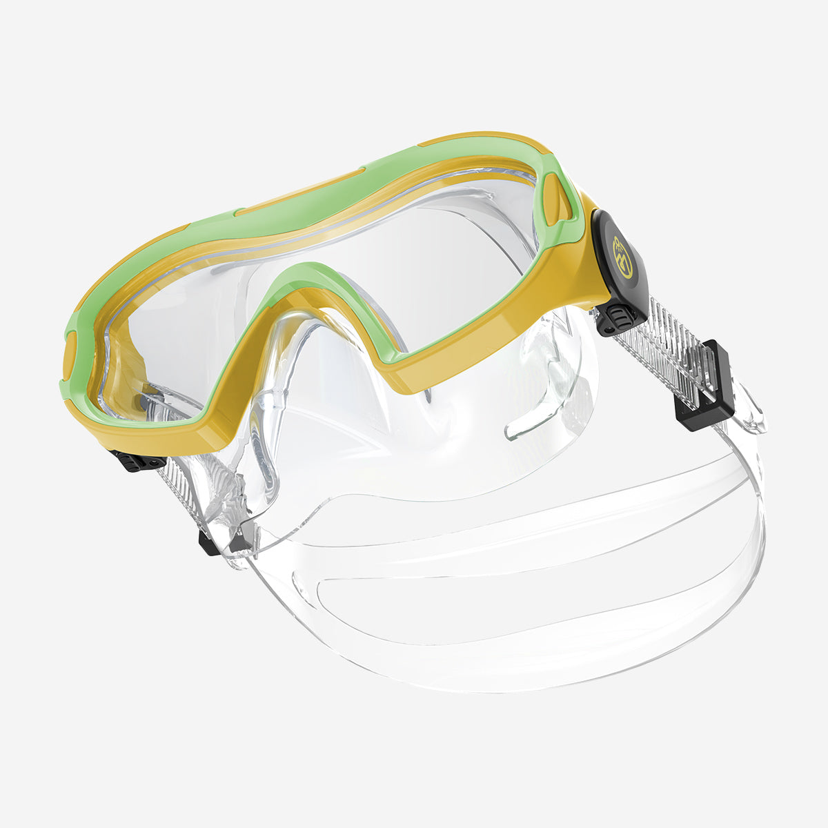 Stingray Kids Swim Goggles, Yellow