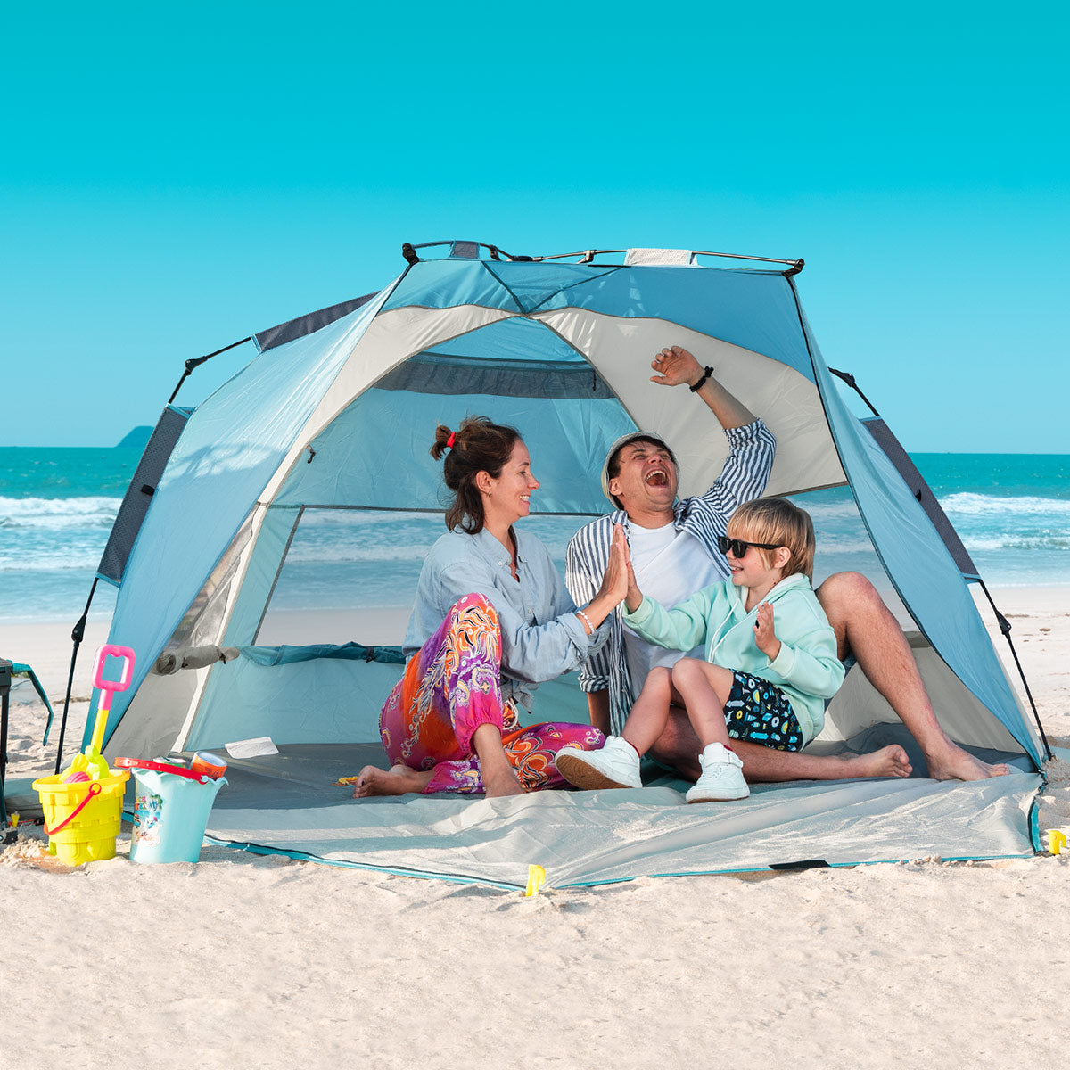 Pop Up Beach Tent Solid Gear Lowest Price Outdoor Master