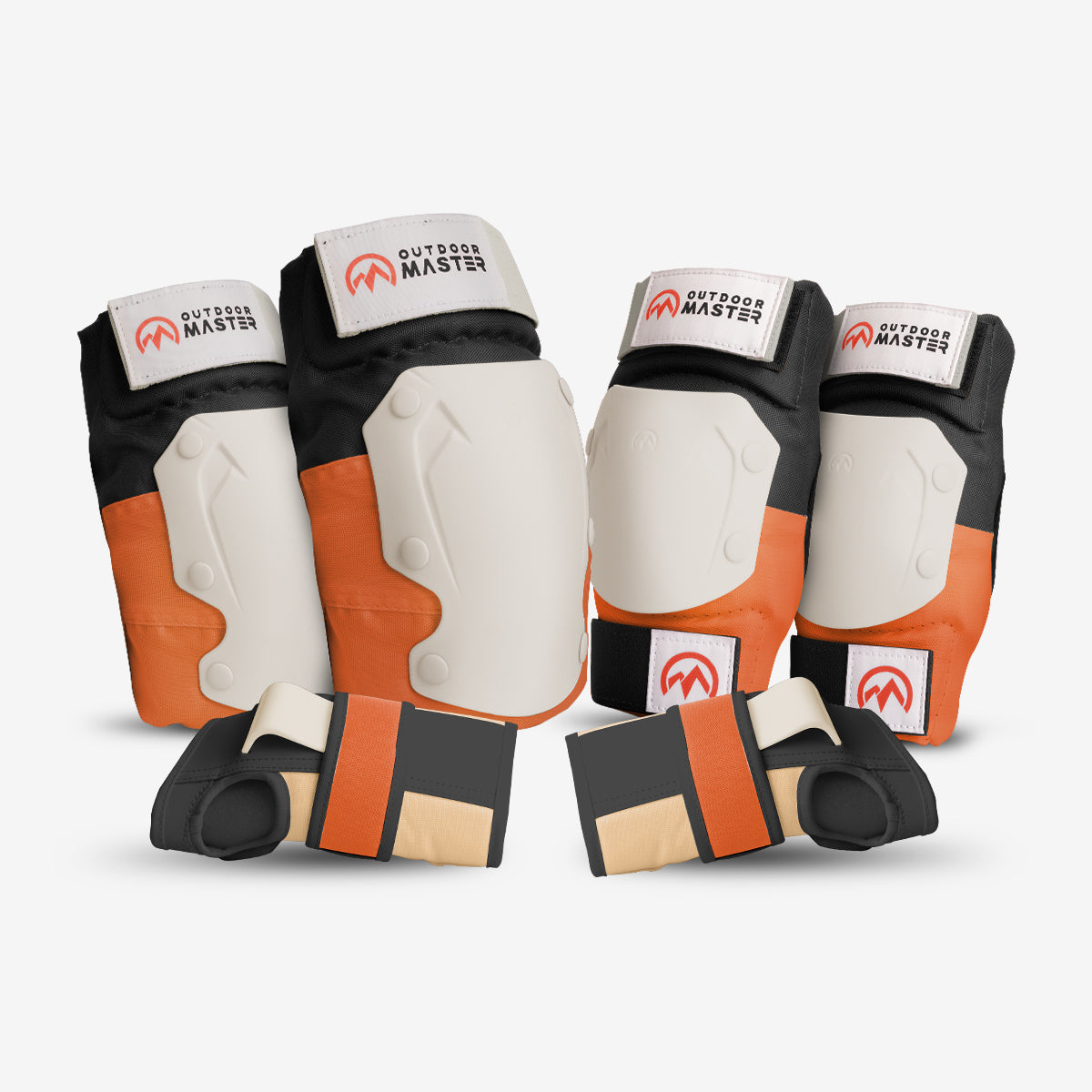 OutdoorMaster Knee Pads and Elbow Pads Set - for Adult & Youth