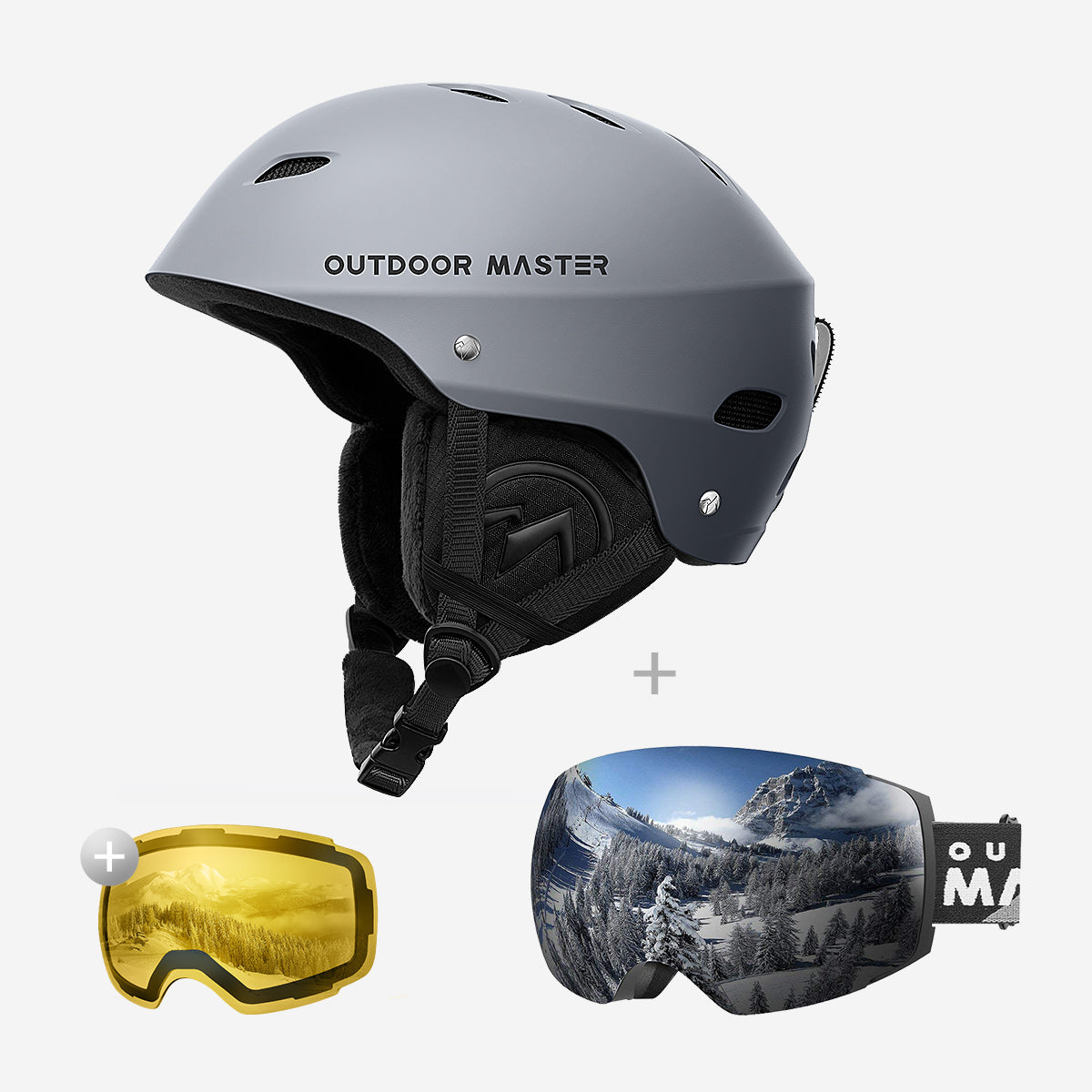 Bundle Sale - Pro Goggle + Lens + Kelvin Helmet