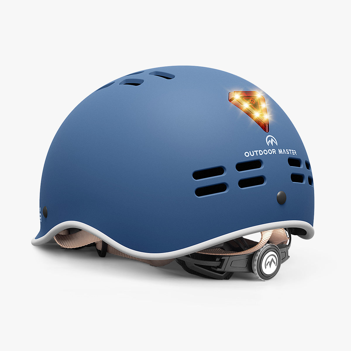 Goat Skate & Cycling Helmet with Light