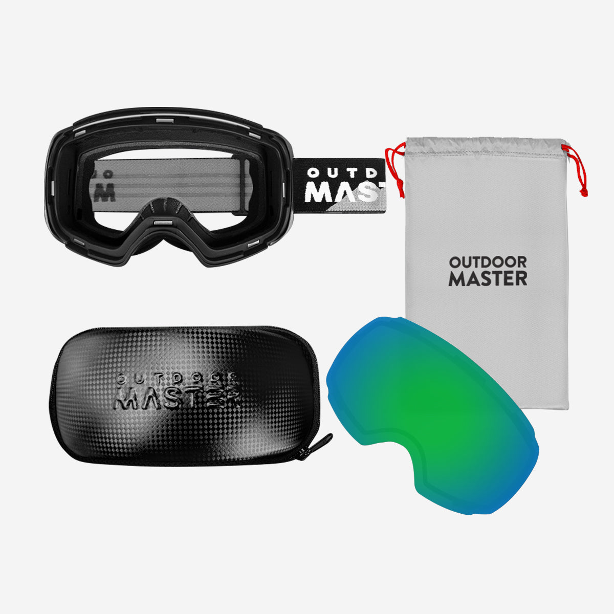 PRO Snow Goggles + Lens Bundle