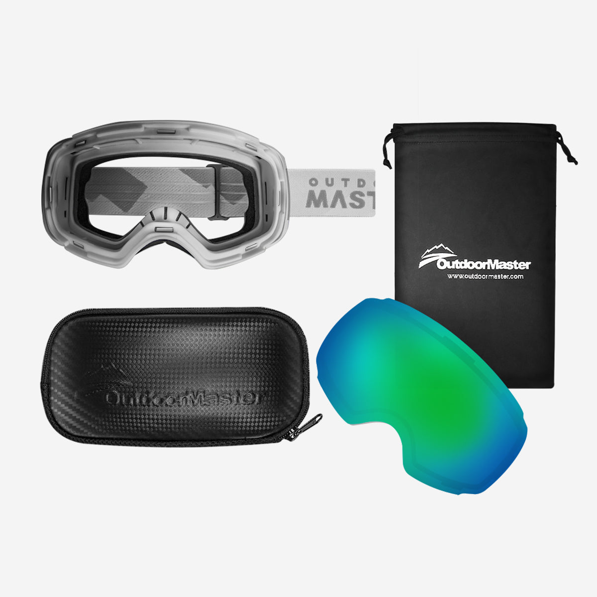 PRO Snow Goggles + Lens Bundle