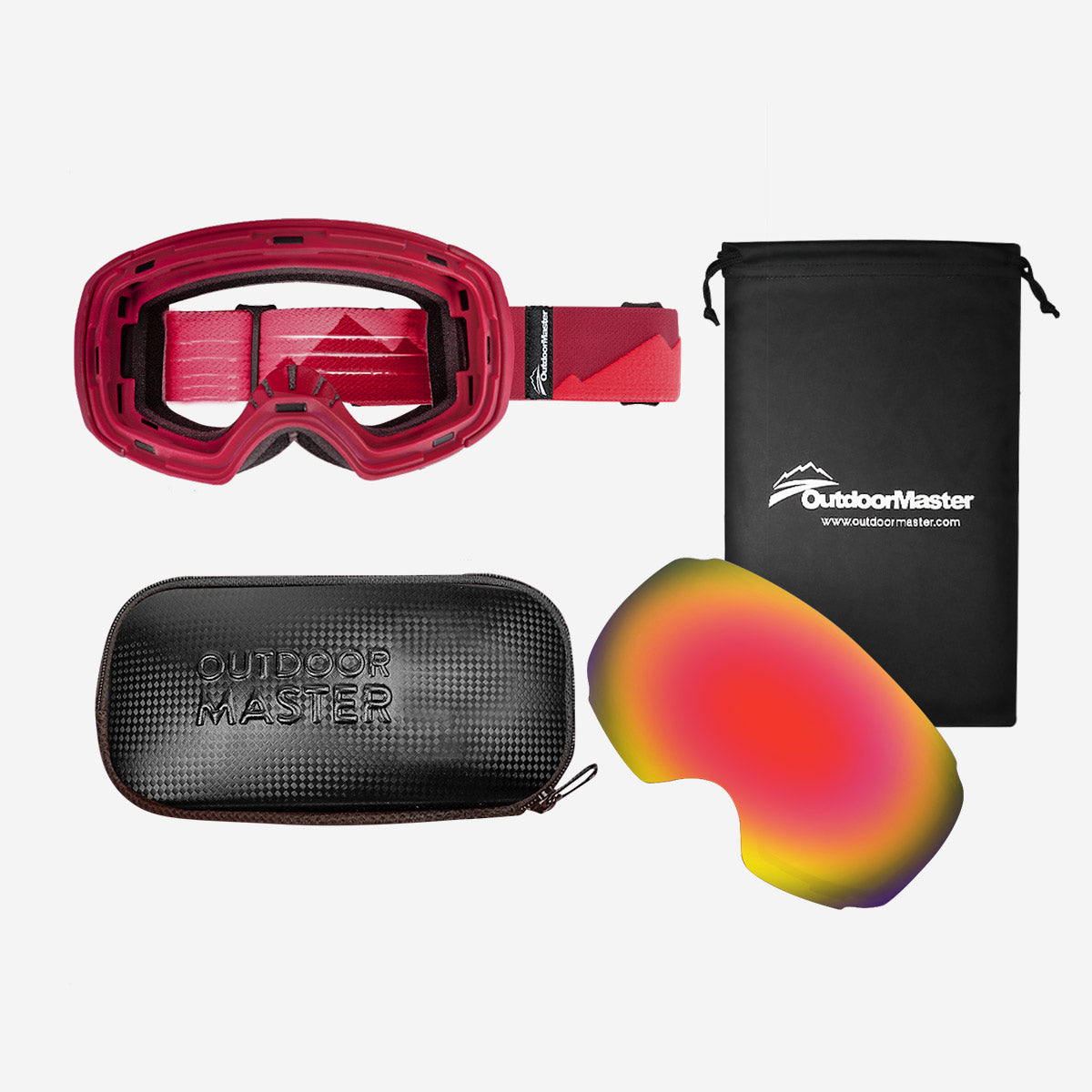 PRO Snow Goggles + Lens Bundle