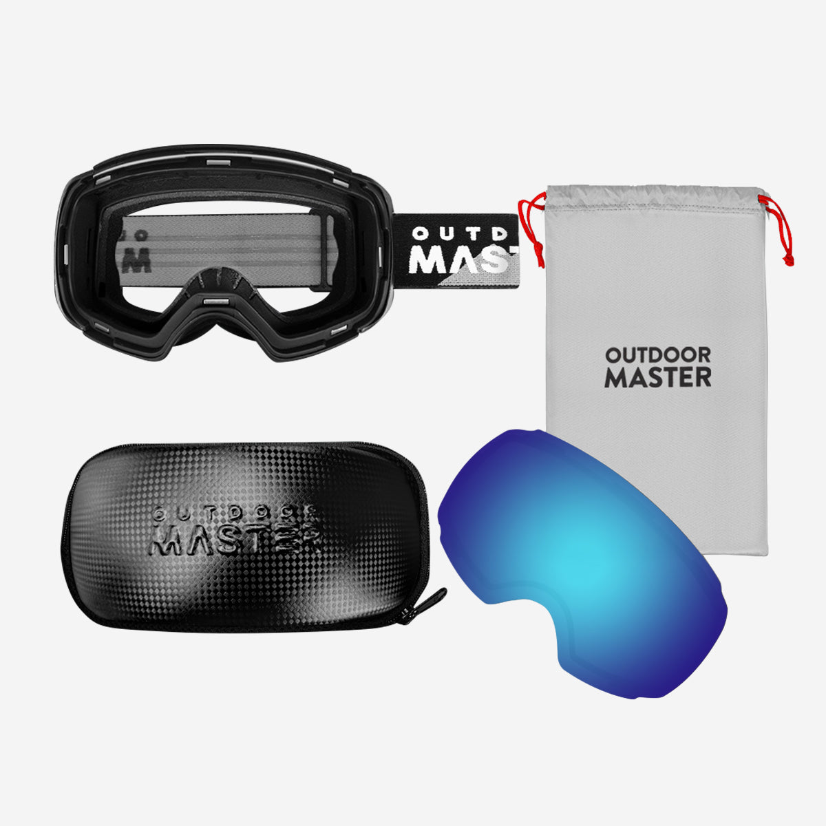 PRO Snow Goggles + Lens Bundle