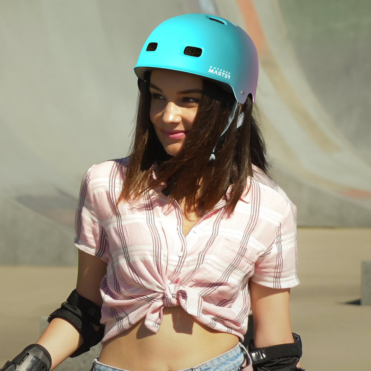ORYX Skateboard Helmet Chameleon Edition