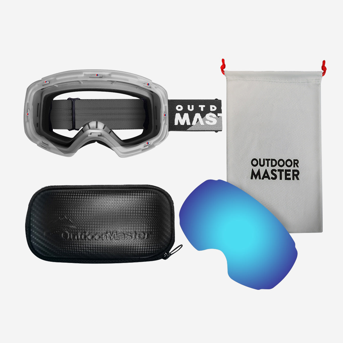 PRO Snow Goggles + Lens Bundle