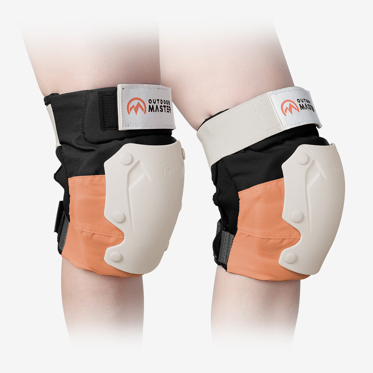 OutdoorMaster Knee Pads and Elbow Pads Set - for Adult & Youth