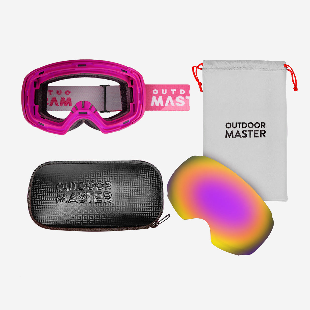PRO Snow Goggles + Lens Bundle