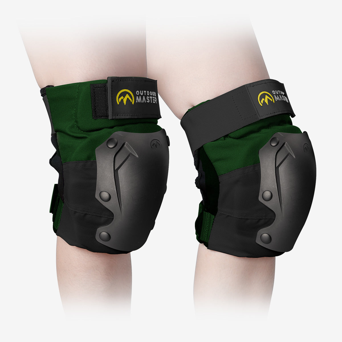 OutdoorMaster Knee Pads and Elbow Pads Set - for Adult & Youth