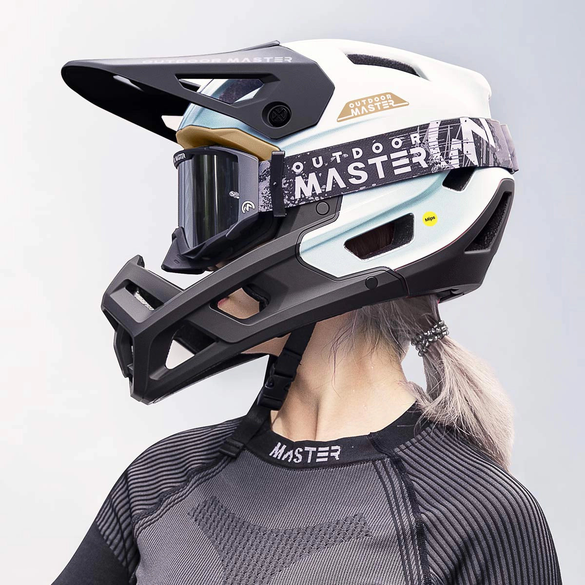 RHINO MIPS Helmets + Mustang Goggles Bundle
