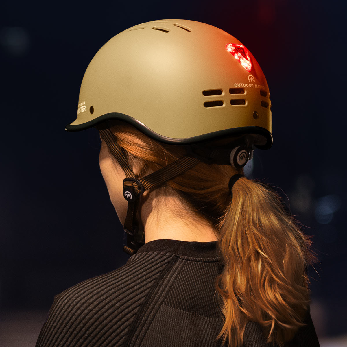 Goat Skate & Cycling Helmet with Light